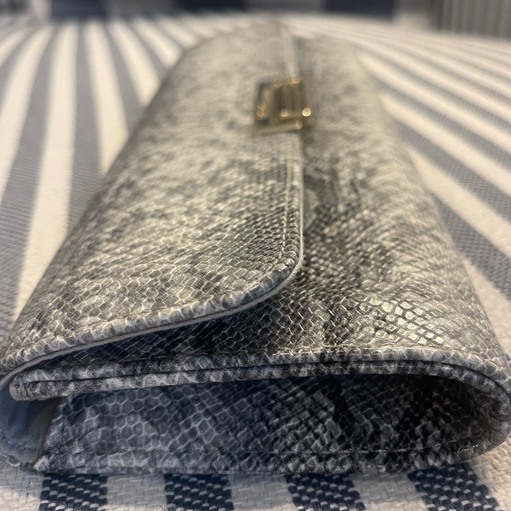 BCBGeneration Silver Clutch - Picture 5 of 7